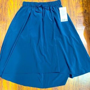 Lululemon brand new navy time to flounce skirt